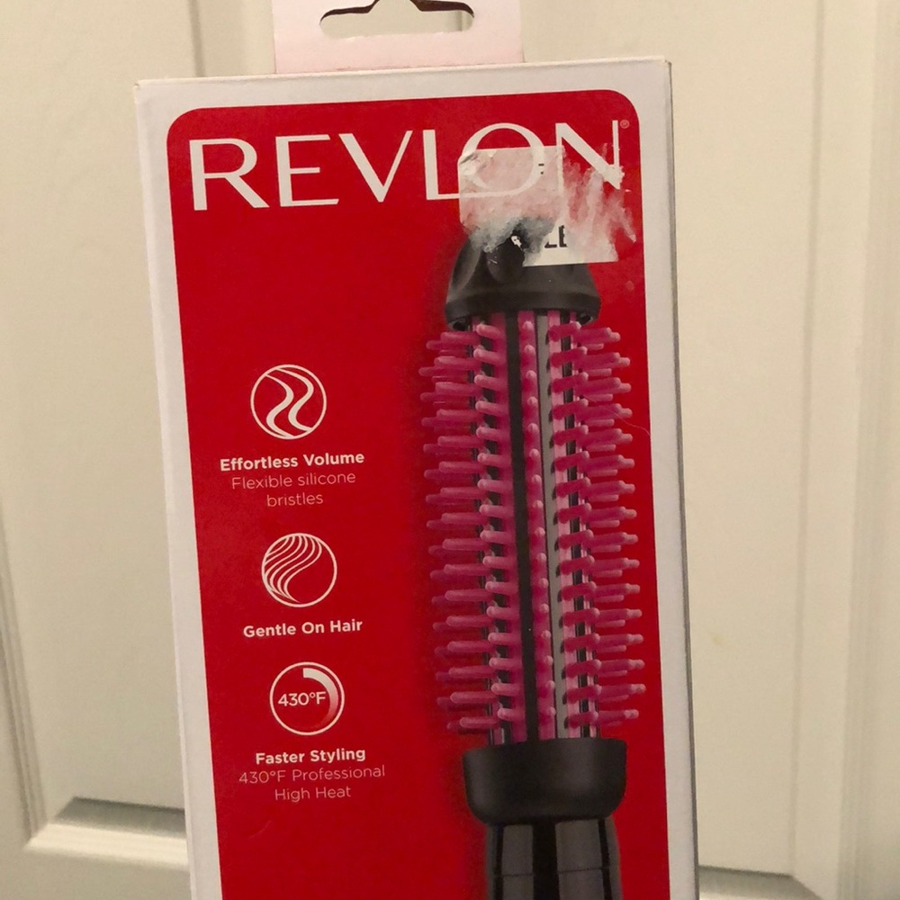 revlon heated silicon brush